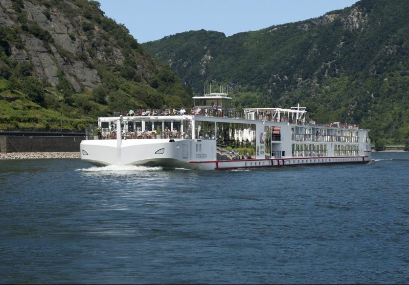 Viking River Cruises Freya sailing on the Rhine