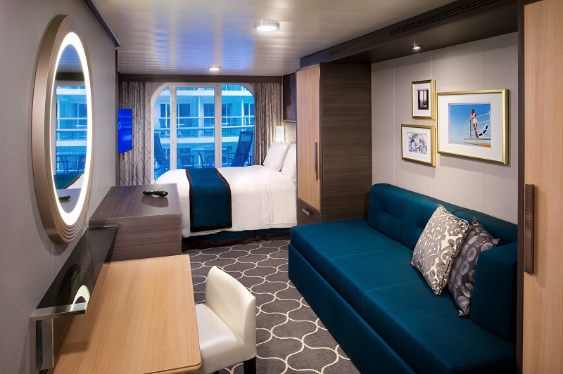 Central Park View Stateroom with Balcony, Harmony of the Seas
