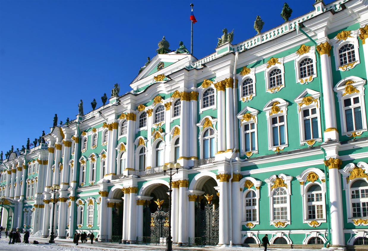 Winter Palace in Saint Petersburg, Russia