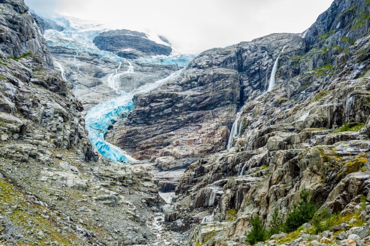Briksdal Glacier, Norway, Norwegian glacier