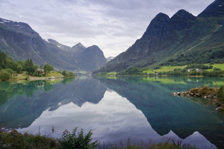 Oldedalen valley, Norway