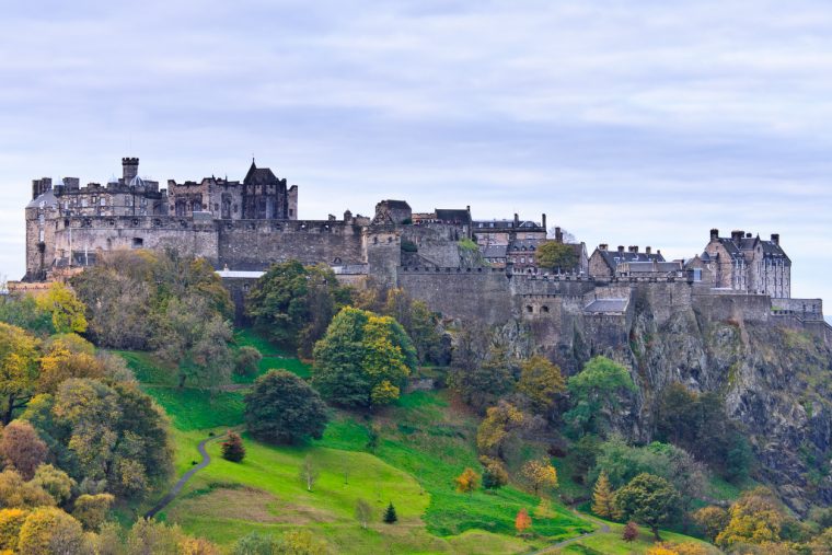 Edinburgh Castle, Scotland,