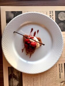 Food on board MS Kong Harald