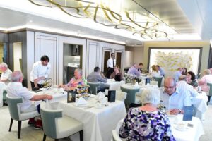 Afternoon Tea on board P&O Cruises Britannia with Eric Lanlard