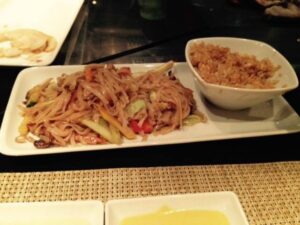 Food in Teppanyaki