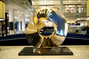 Britannia art in the atrium