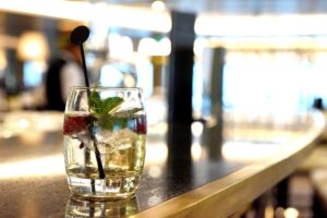 P&O Cruises Britannia. Crows Nest.