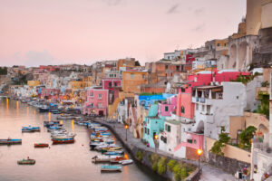 Sunrise over La Corricella