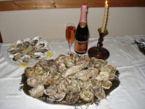 Colonsay oysters