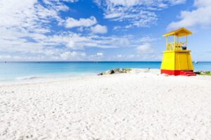 cabin on the beach, Enterprise Beach, Barbados, Caribbean